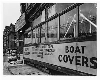 BERENICE ABBOTT (1898-1991) Rope Store, Peerless Equipment Company * Rooster * Barclay Street Station * Theoline.